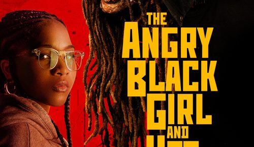 THE ANGRY BACK GIRL AND HER MONSTER