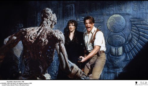 Prod DB © Warner Bros / DR
LA MOMIE (THE MUMMY) de Stephen Sommers 1999 USA
avec Arnold Vosloo, Rachel Weisz et Brendan Fraser
mort-vivant, homme défiguré, problèmes de peau, peur
remake du film de Karl Freund (LA MOMIE) en 1932